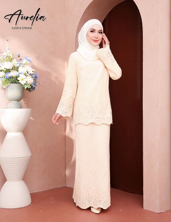 AURELIA KURUNG MODERN (CREAM) 1239 / P1239