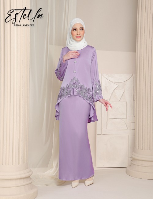 ESTELLA KURUNG MODERN (LAVENDER) 820