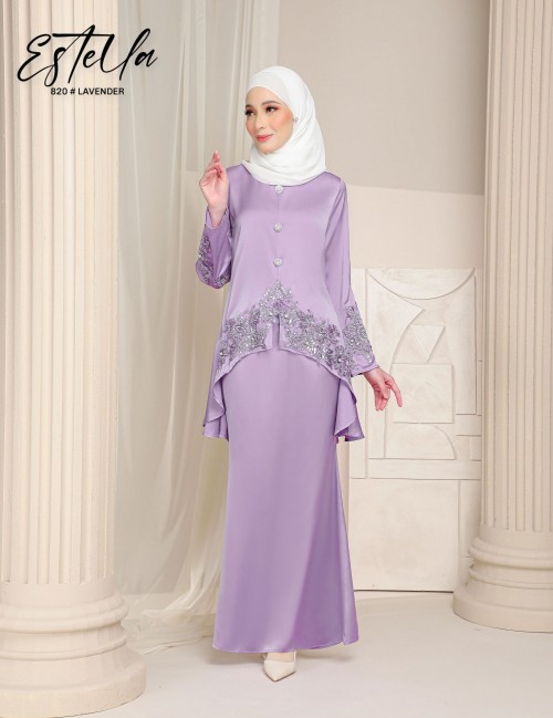 ESTELLA KURUNG MODERN (LAVENDER) 820