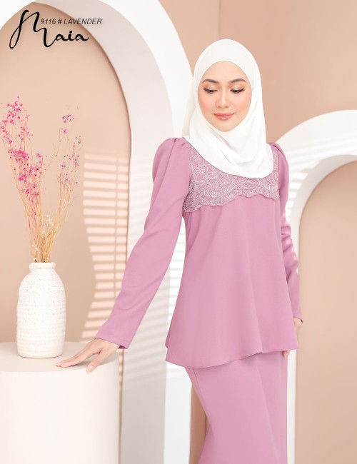 MAIA KURUNG MODERN (LAVENDER)  9116