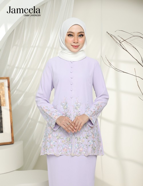 JAMEELA KURUNG MODERN (LAVENDER) 1268