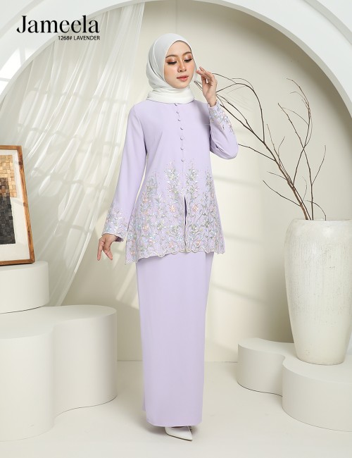 JAMEELA KURUNG MODERN (LAVENDER) 1268