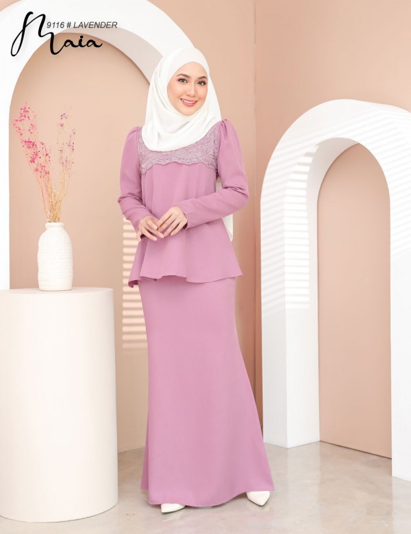 MAIA KURUNG MODERN (LAVENDER)  9116