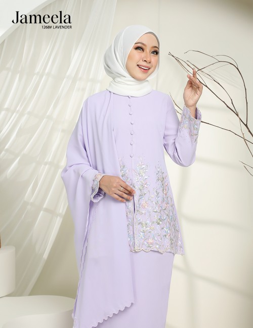 JAMEELA KURUNG MODERN (LAVENDER) 1268