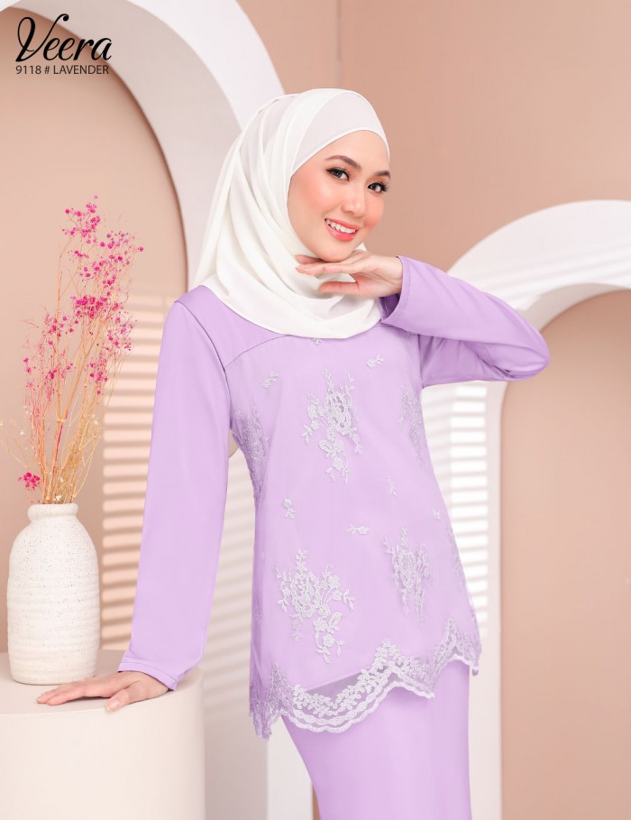 VEERA KURUNG MODERN (LAVENDER) 9118 / P9118