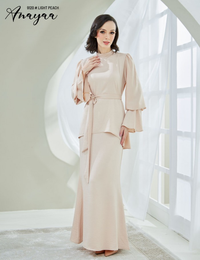 ANAYAA KURUNG MODERN (LIGHT PEACH) 9120 / P9120