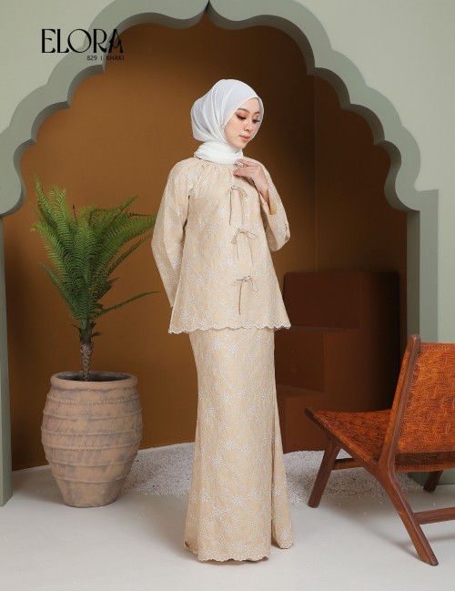 ELORA KURUNG MODERN (KHAKI) 829