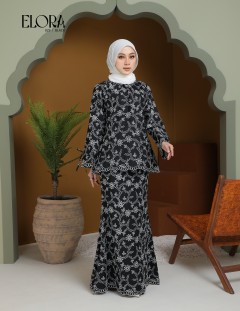 ELORA KURUNG MODERN (BLACK) 829