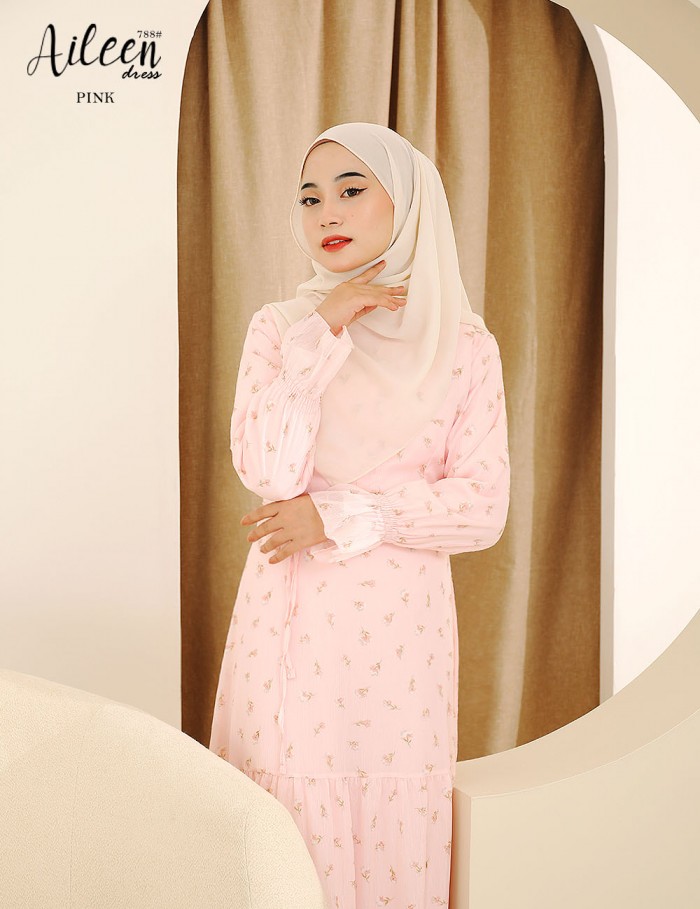 AILEEN DRESS (PINK) 788 / P788 / SP788