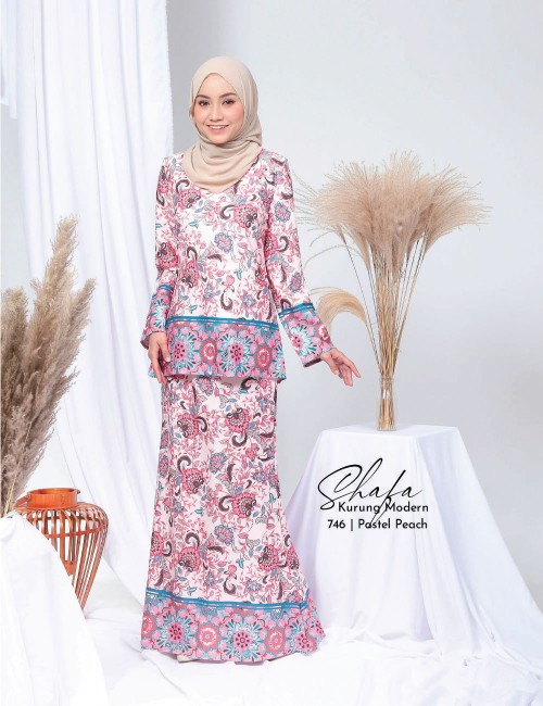 SHAFA KURUNG (PASTEL PEACH) 746 / P746 / SP746