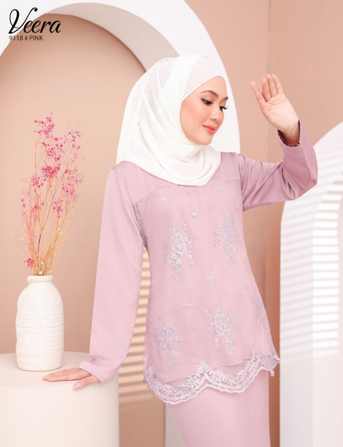 VEERA KURUNG MODERN (PINK) 9118 / P9118