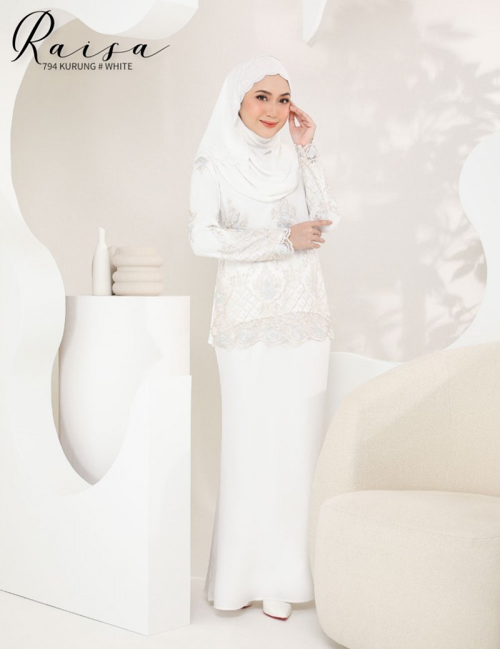 RAISA KURUNG MODERN (WHITE) 794 / P794 / SP794