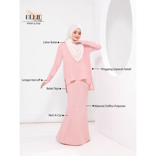 ELLIE SET (PASTEL PINK) 9090 / P9090 / SP9090