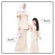 YASMIN KIDS KURUNG MODERN (CREAM) K9046