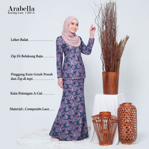 ARABELLA KURUNG LACE (B) 205 / P205