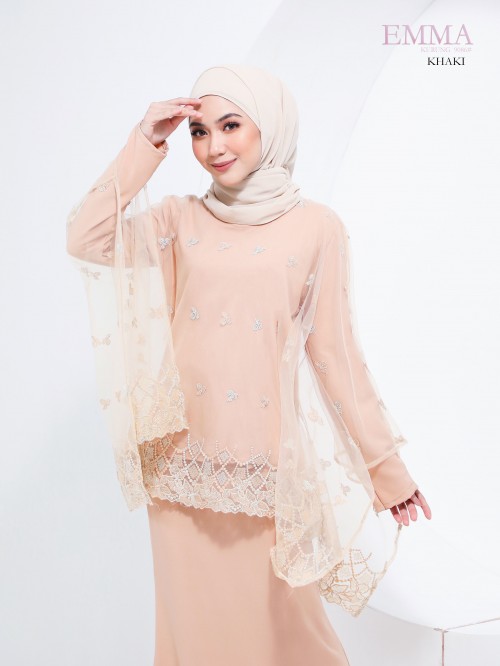 EMMA KURUNG MODERN (KHAKI) 9086 / P9086 / SP9086