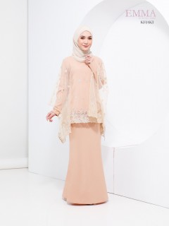 EMMA KURUNG MODERN (KHAKI) 9086 / P9086 / SP9086