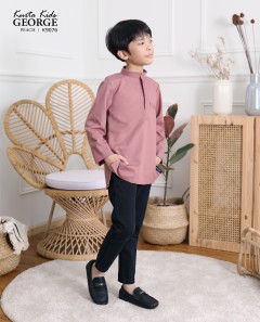 KIDS KURTA GEORGE (PEACH) K9076