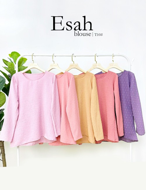 ESAH BLOUSE (DUSTY PURPLE) T10