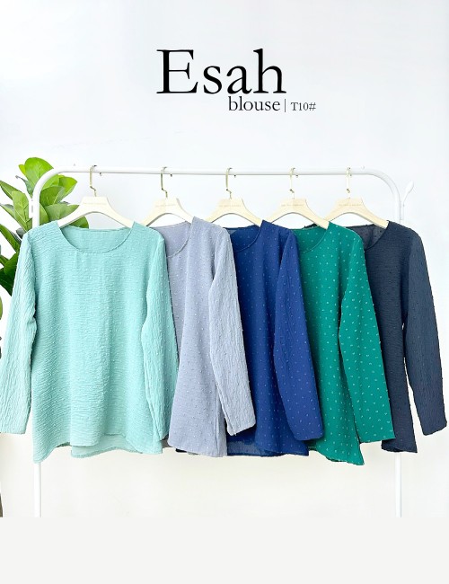 ESAH BLOUSE (ROSEWOOD) T10