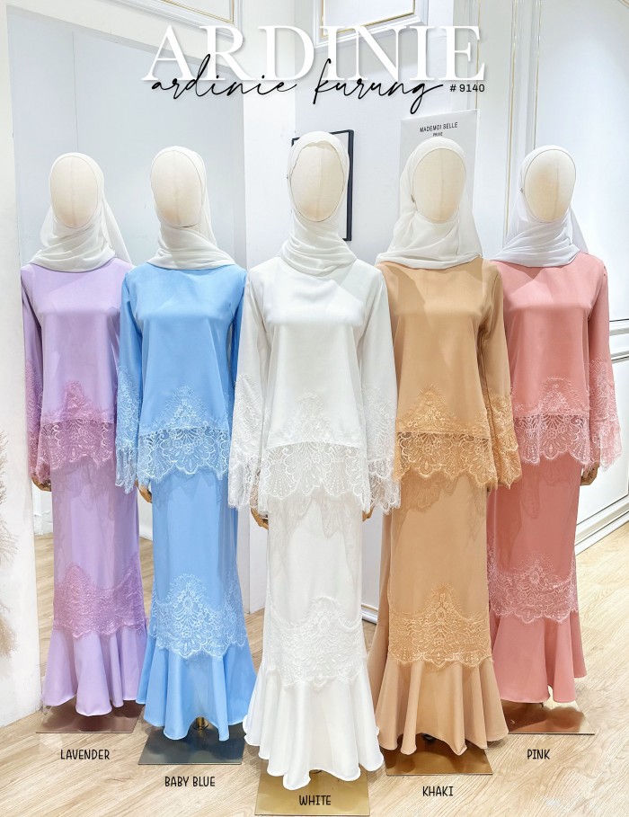 ARDINIE KURUNG MODERN (PINK) 9140