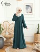 SOFINA JUBAH (EMERALD) 9098#