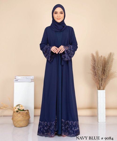 Jubah shop dark blue