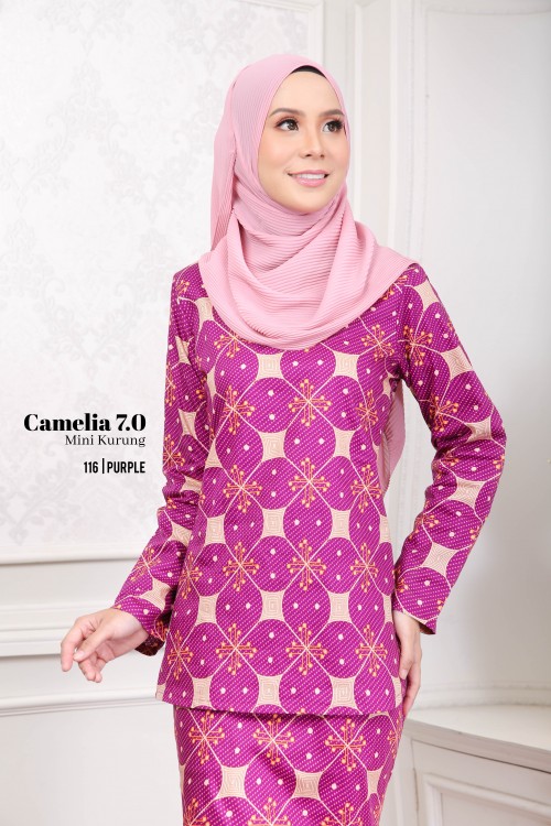 CAMELIA 7.0 MINI KURUNG (PURPLE) 116