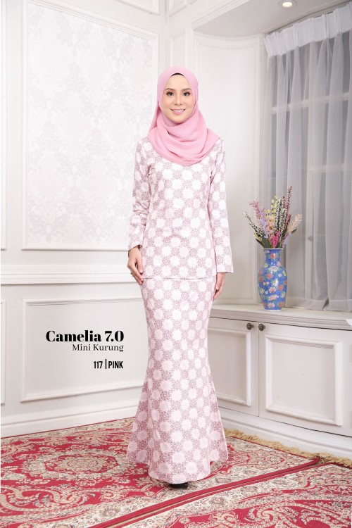 CAMELIA 7.0 MINI KURUNG (PINK) 117