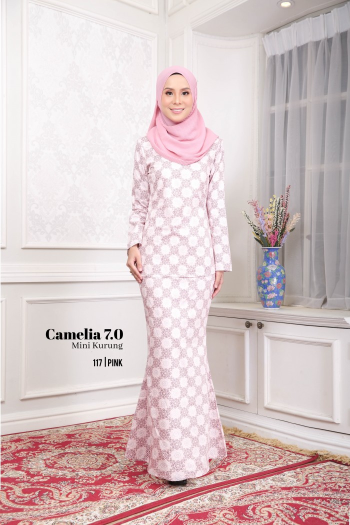 CAMELIA 7.0 MINI KURUNG (PINK) 117