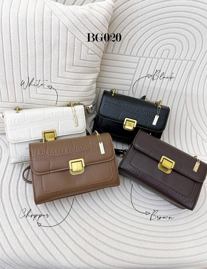 CHIC CHOC HANDBAG (WHITE) BG020