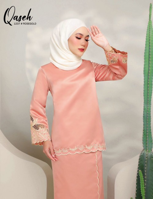 QASEH KURUNG MODERN (ROSE GOLD) 1237