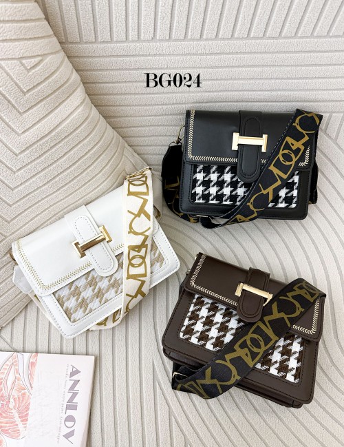 CHIC CHOC HANDBAG (WHITE) BG024