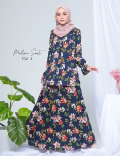 MALINA SUIT BLOUSE & SKIRT (J) 752 / P752