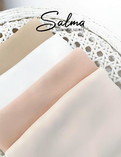 SALMA SHIMMER SHAWL (GOLD SHIMMER) 310