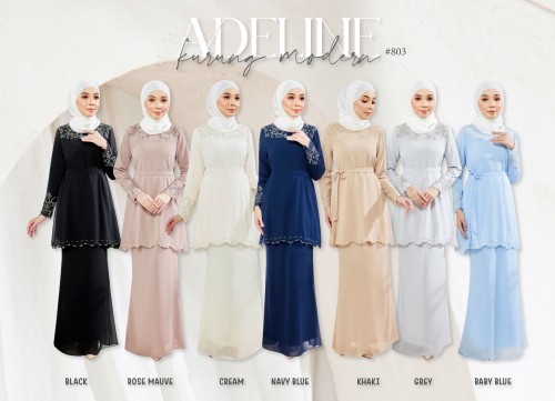 ADELINE KURUNG MODERN (CREAM) 803 / P803 / SP803