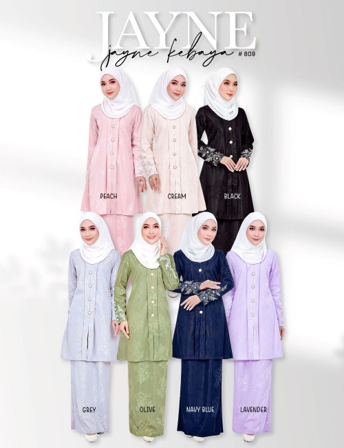 JAYNE KURUNG MODERN (LAVENDER) 809