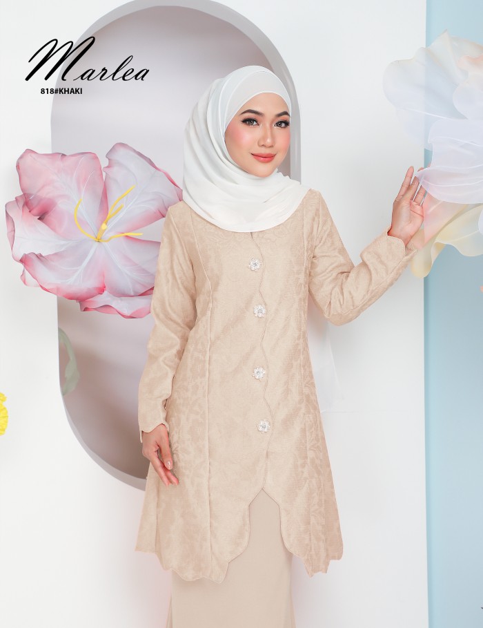 MARLEA KURUNG MODERN (KHAKI) 818