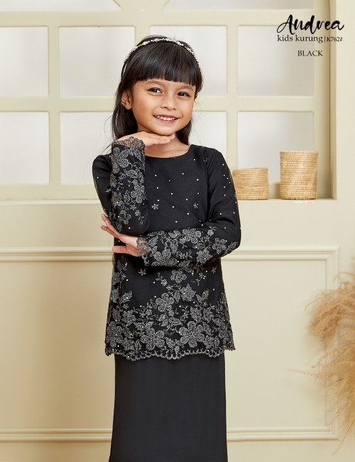 ANDREA KIDS KURUNG MODERN (BLACK) K762