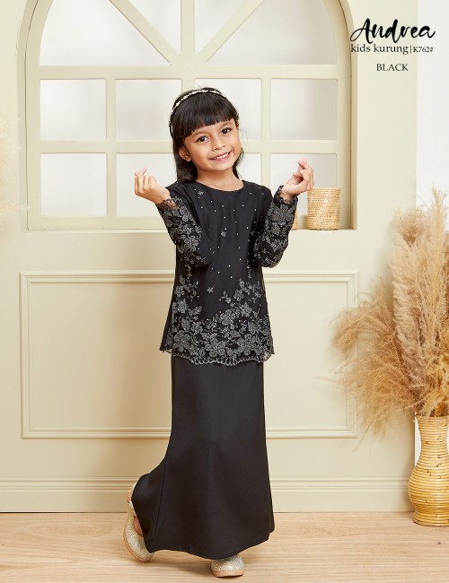 ANDREA KIDS KURUNG MODERN (BLACK) K762