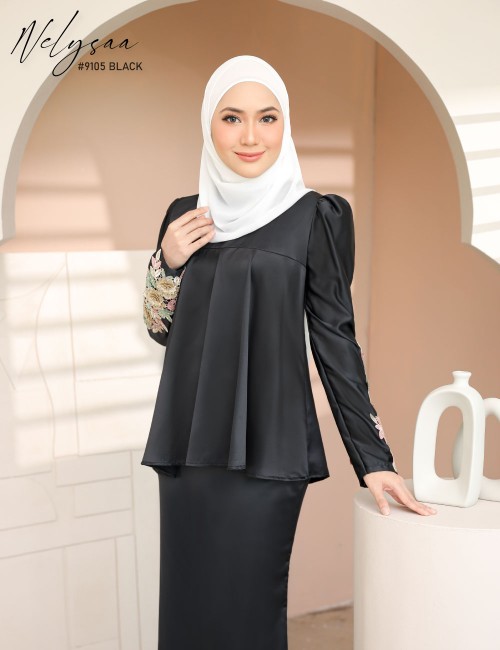 NELYSAA KURUNG (BLACK) 9105