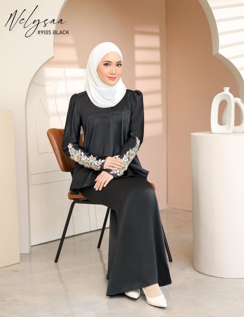 NELYSAA KURUNG (BLACK) 9105