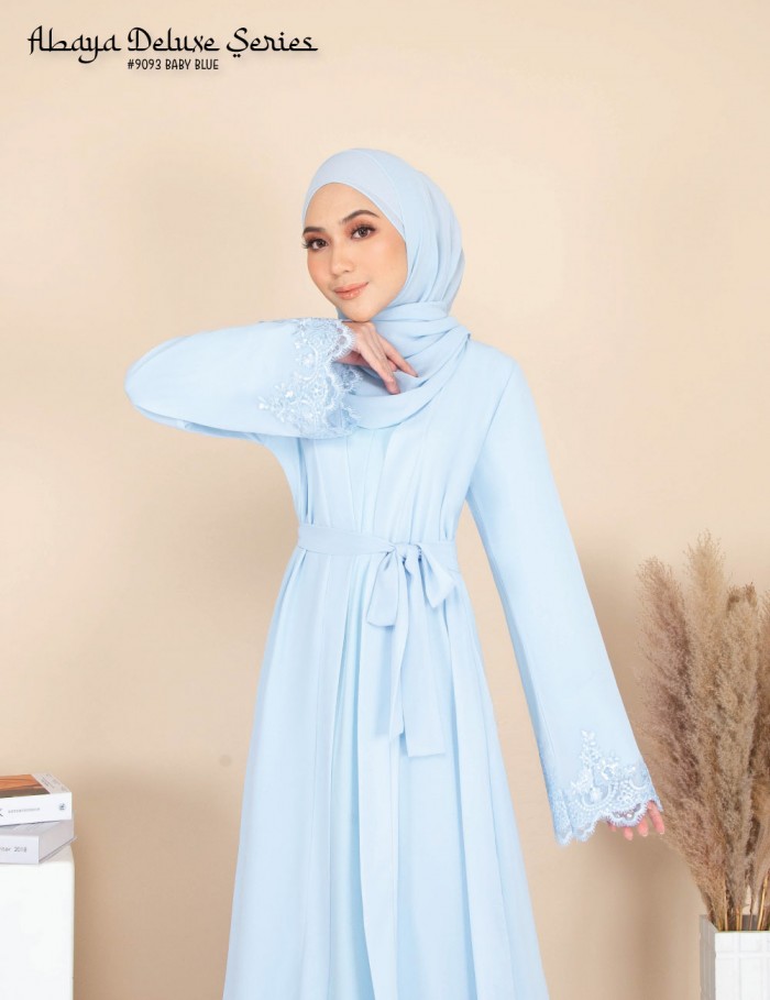 ABAYA DELUXE SERIES (BABY BLUE) 9093 / P9093 / SP9093