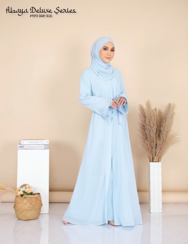 ABAYA DELUXE SERIES (BABY BLUE) 9093 / P9093 / SP9093