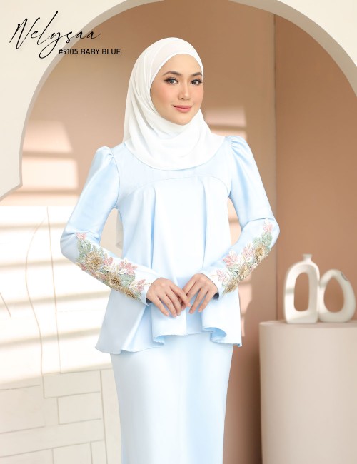 NELYSAA KURUNG (BABY BLUE) 9105