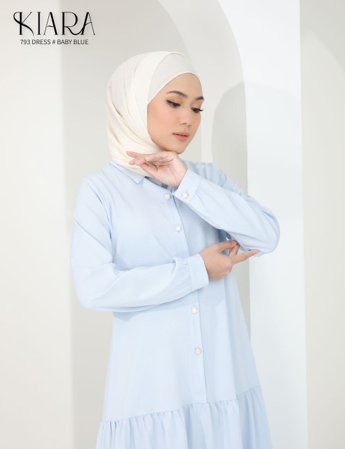 KIARA DRESS (BABY BLUE) 793 / P793