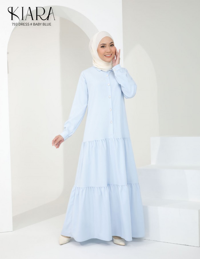 KIARA DRESS (BABY BLUE) 793 / P793