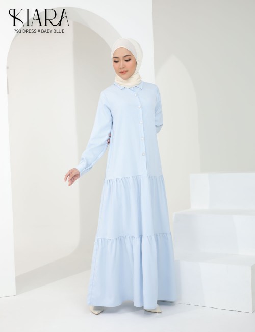 KIARA DRESS (BABY BLUE) 793 / P793