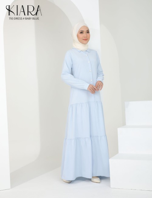 KIARA DRESS (BABY BLUE) 793 / P793