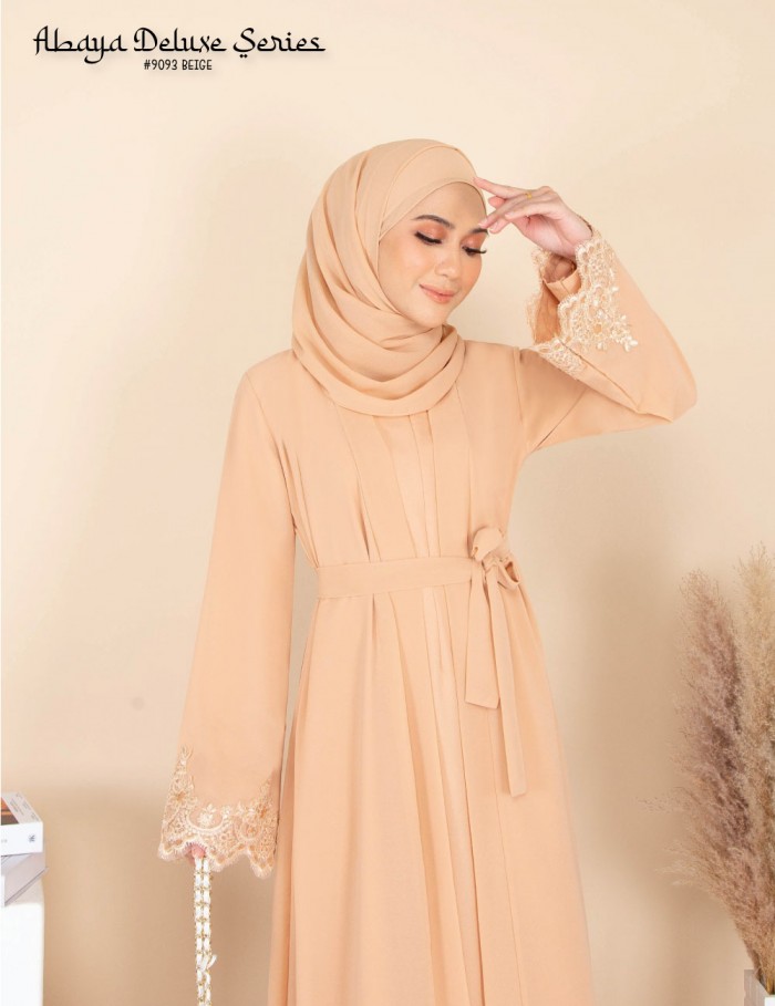 ABAYA DELUXE SERIES (BEIGE) 9093 / P9093 / SP9093